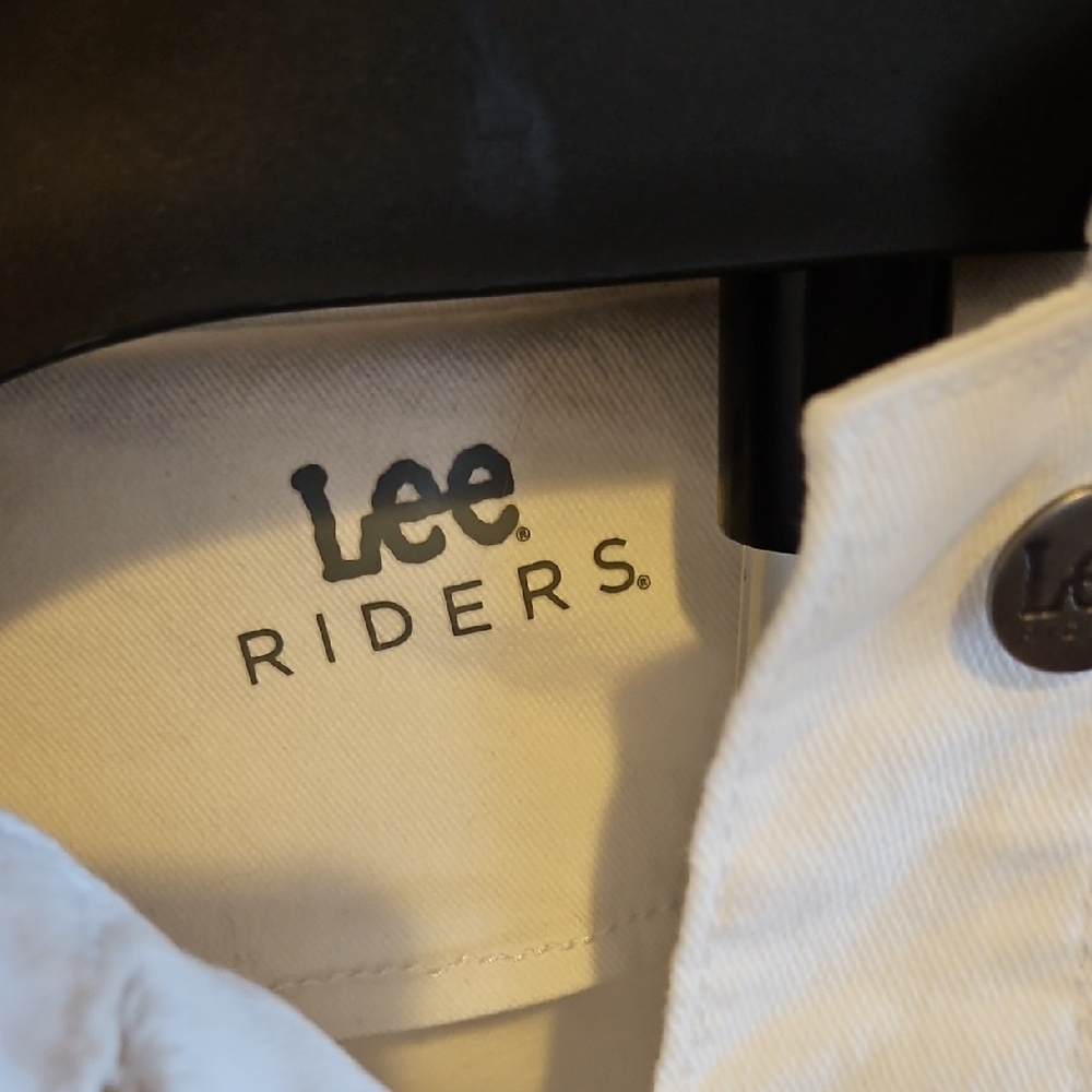 Lee Women's White Jean Jacket - Picture 2 of 8
